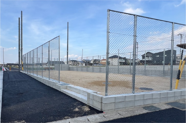 自由に、安心して遊べる街区内公園